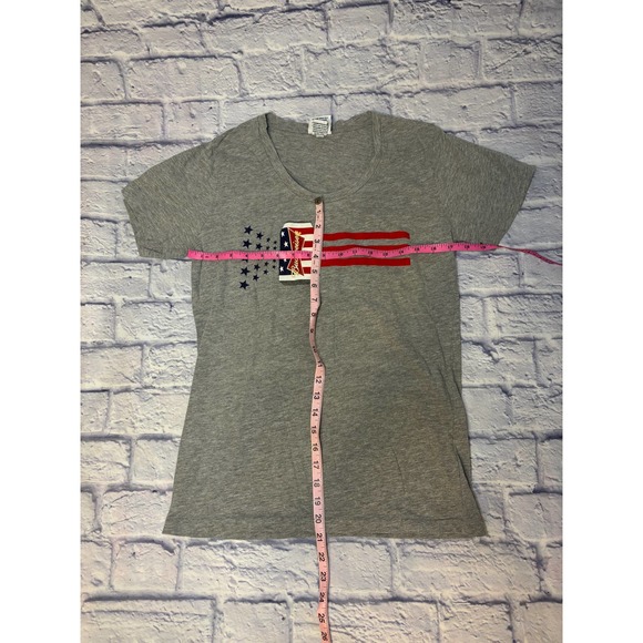 Women Camp David Grey Budweiser T-Shirt Size Large - Picture 3 of 6
